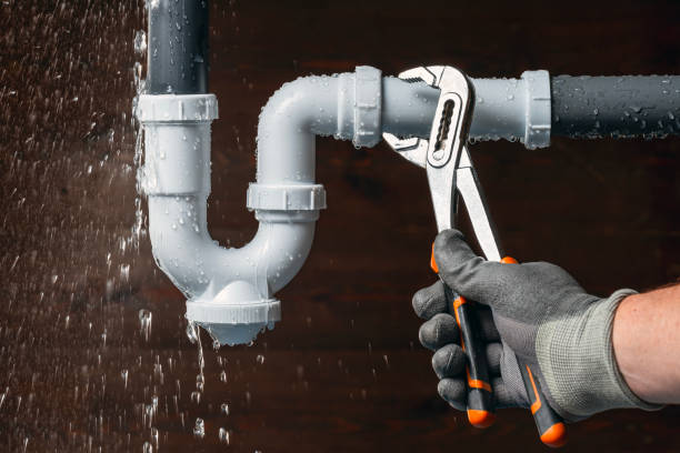 Professional Water Line Repair technician working in Webster, MA